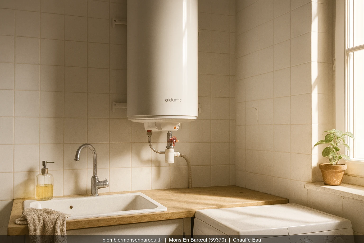 Remplacement chauffe-eau electrique Ariston Lydos 80L a Mons-en-Barœul (59370)