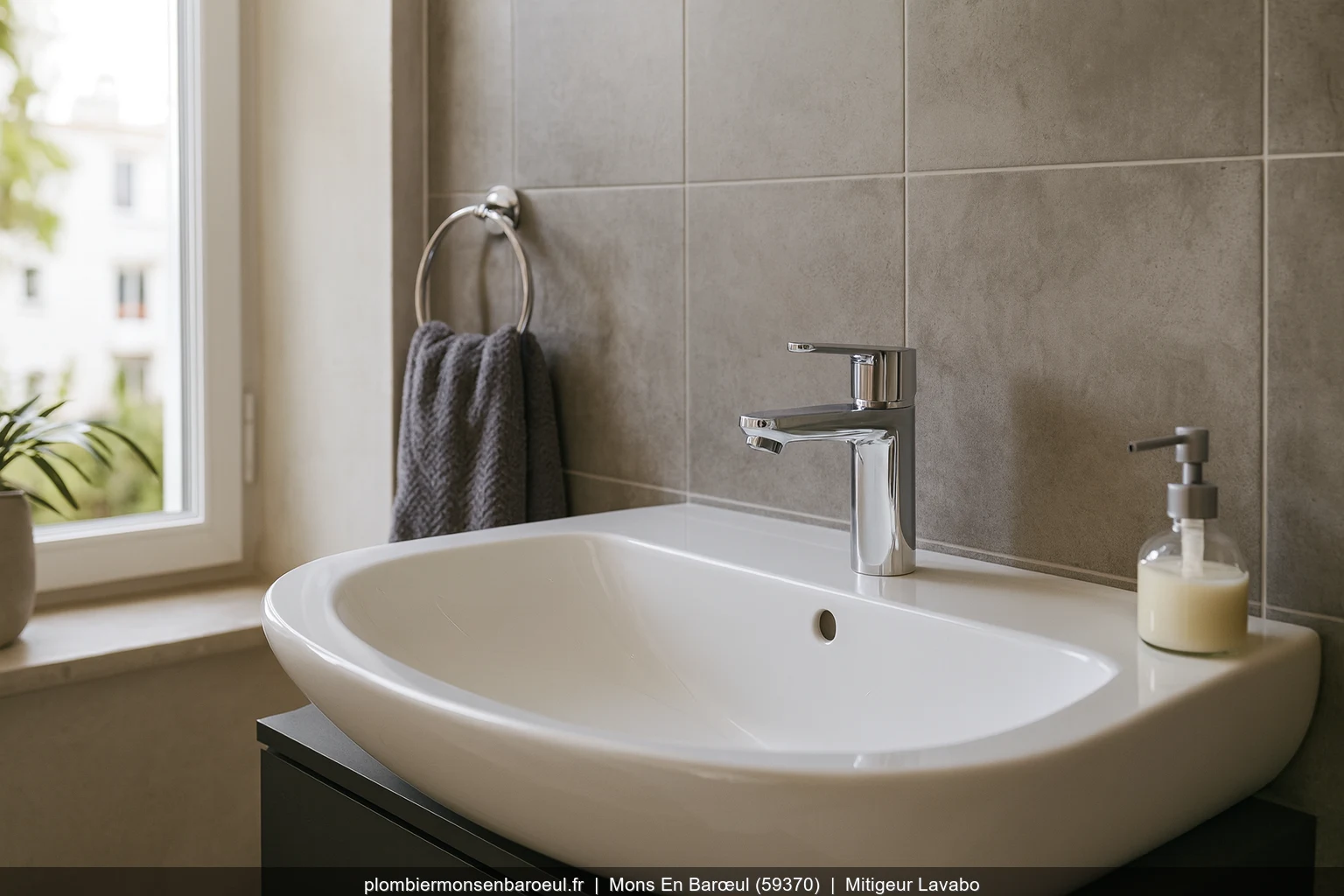 Remplacement mitigeur lavabo Hansgrohe Focus a Mons-en-Barœul (59370)