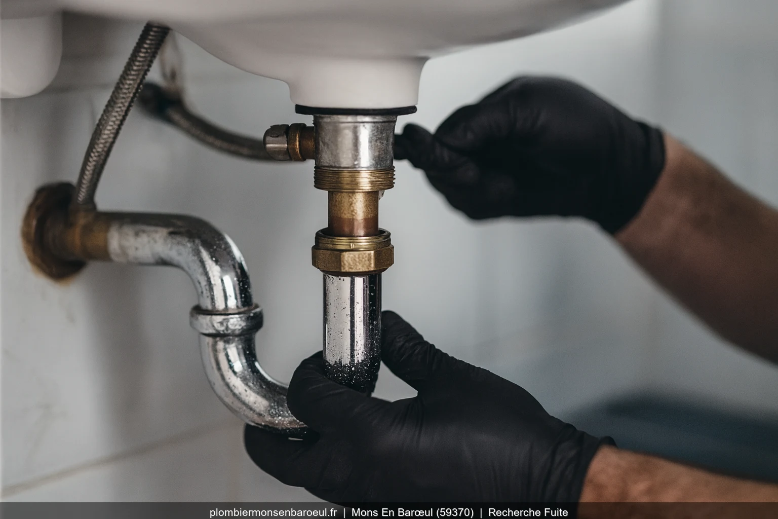 Recherche de fuite par plombier professionnel a Mons-en-Barœul (59370)